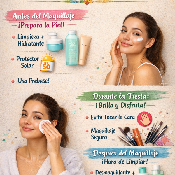 Cuida tu piel en Carnavales